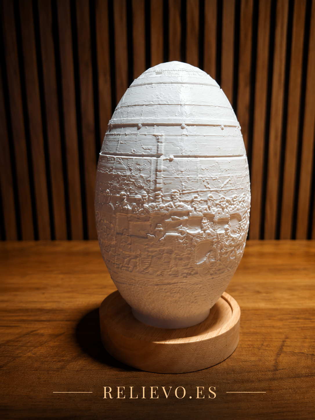 Balón de Rugby Litofanía Personalizado con Luz LED - Imagen 4