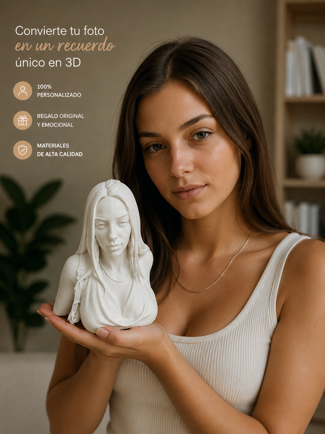 figura 3D personalizada
