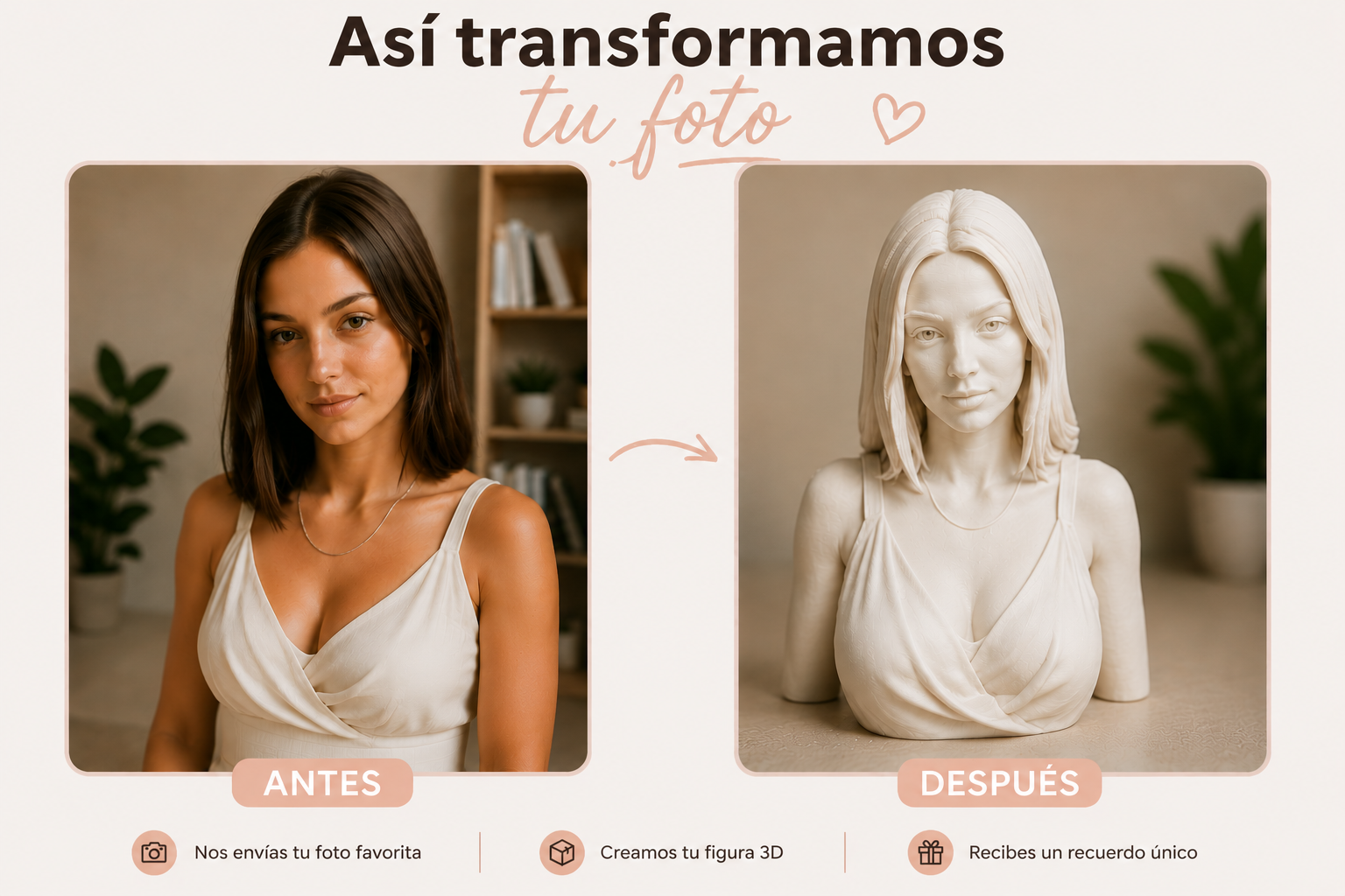 figura 3D personalizada