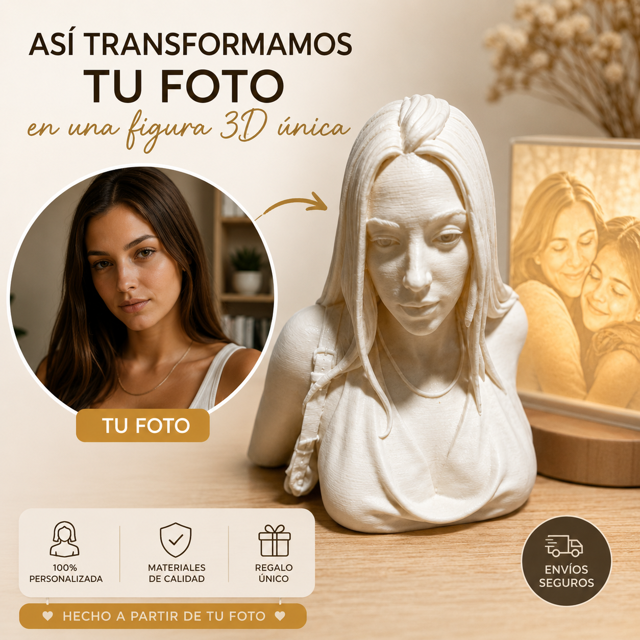 Figura 3D personalizada
